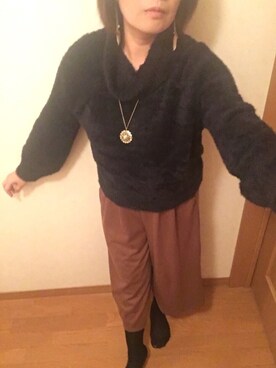 「CECIL McBEE（セシルマクビー）のアイテム（アクセサリー）」を使った、さなりんさん（レディース・163cm）の冬コーディネート