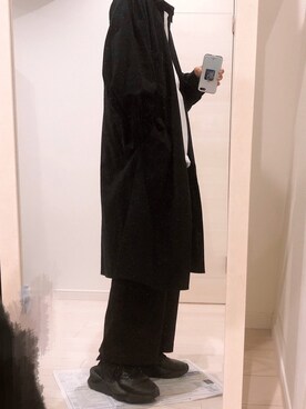 「BLACK Scandal Yohji Yamamoto（ブラックスキャンダルヨウジヤマモト）のアイテム（ジャケット/アウター）」を使った、ろーぷさん（メンズ・170cm）の春コーディネート
