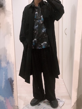 「BLACK Scandal Yohji Yamamoto（ブラックスキャンダルヨウジヤマモト）のアイテム（ジャケット/アウター）」を使った、ろーぷさん（メンズ・170cm）の春コーディネート