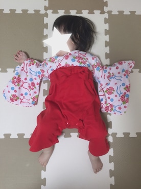 「ベビー袴」｜☆ERS☆さん（キッズ・70cm）の春コーディネート