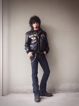 ちゃけ＆まこさんのコーディネート