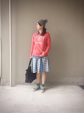 ちゃけ＆まこさんのコーディネート