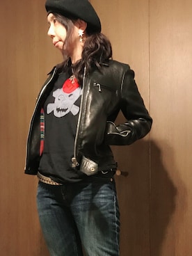 ちゃけ＆まこさんのコーディネート