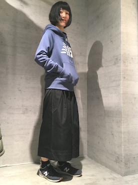 New Balance KYOTO FUJII DAIMARUさん(レディース・158cm)の秋コーディネート