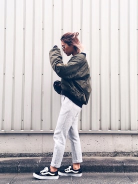 minori nemotoさん（レディース・163cm）の冬コーディネート