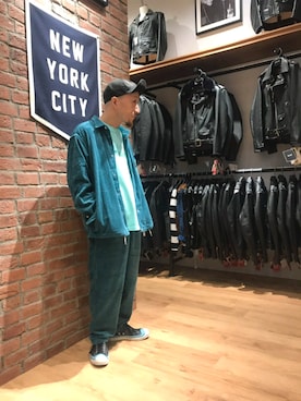 「アイテム（シャツ/ブラウス）」を使った、senさん（メンズ・165cm）の夏コーディネート