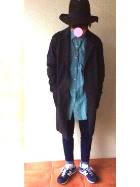 FSさん（メンズ・173cm）の冬コーディネート