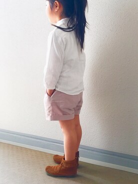 「5歳」｜「アイテム（その他シューズ）」を使った、nanana_さん（キッズ・110cm）の夏コーディネート