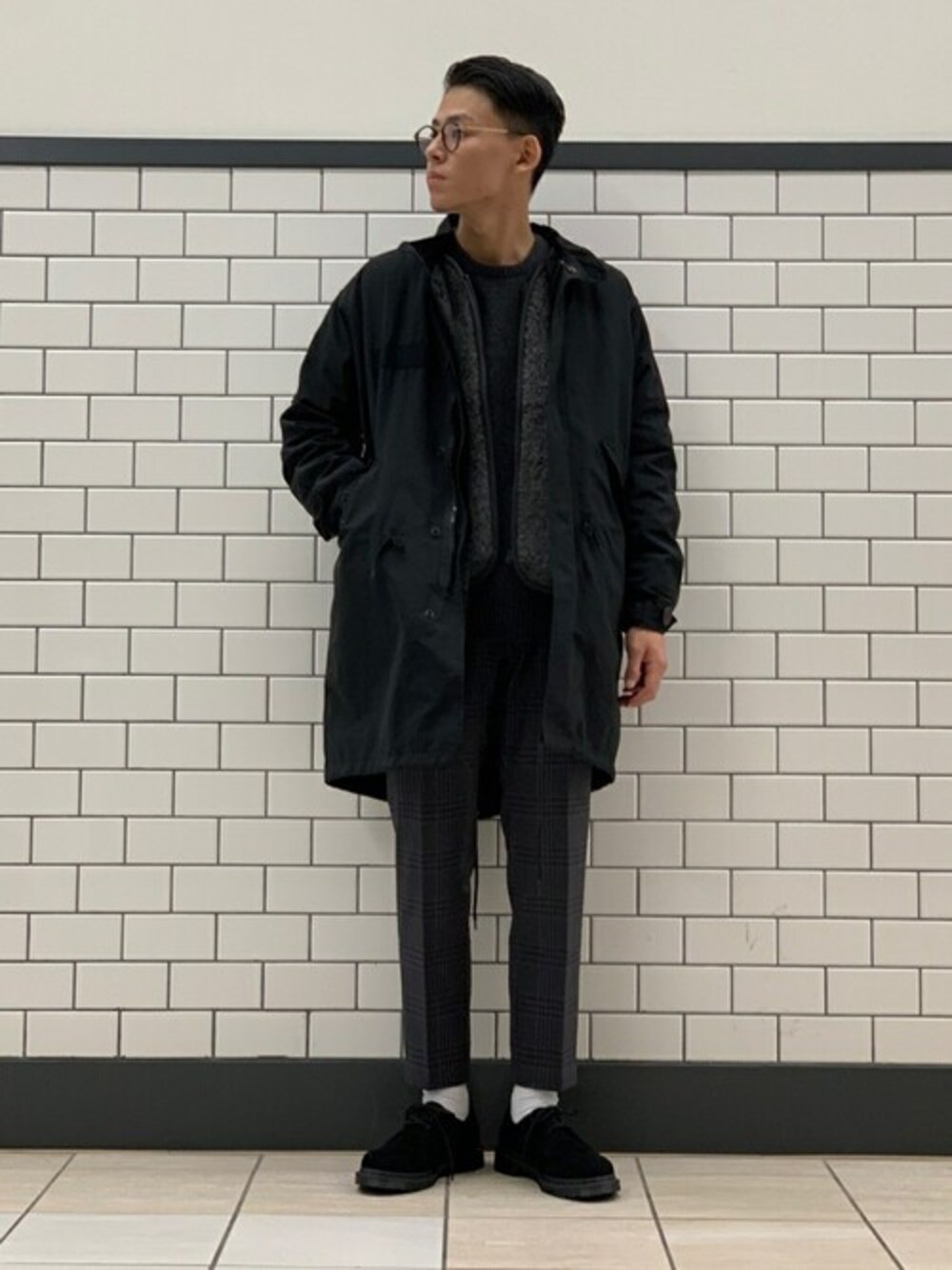 ÉDIFICE ブラック モッズコート Lサイズ EDIFICE コート モッズコート M-65 : ZOZOTOWN Yahoo!店 - 通販