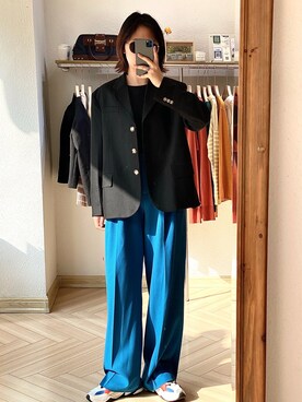 「休闲」｜「アイテム（アンダーウェア）」を使った、beingcuteさん（レディース・167cm）の春コーディネート