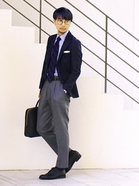 「タイドアップ」｜miuraさん（メンズ・176cm）の秋コーディネート