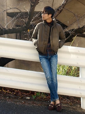 「PYRENEX」｜miuraさん（メンズ・176cm）の冬コーディネート