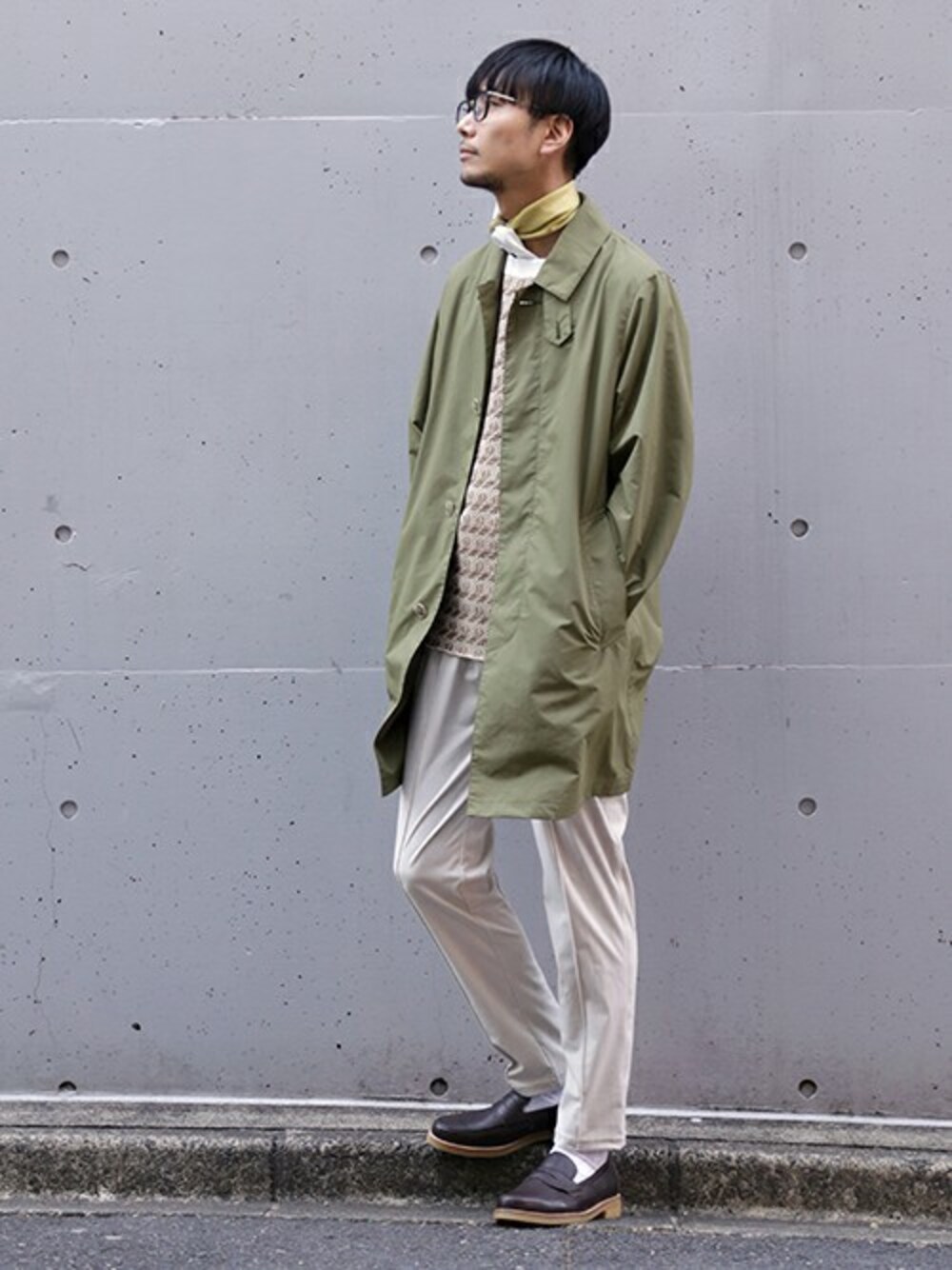 miura(EDIFICE新宿店)｜Traditional Weatherwearのステンカラーコート