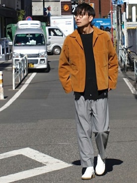 「リプロダクションオブファウンド」｜miuraさん（メンズ・176cm）の冬コーディネート