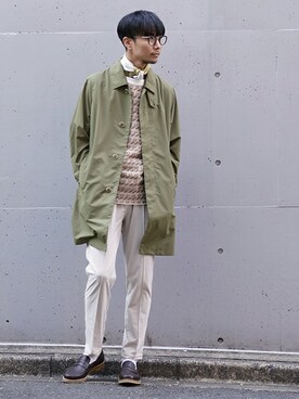 miura(EDIFICE新宿店)｜Traditional Weatherwearのステンカラーコート