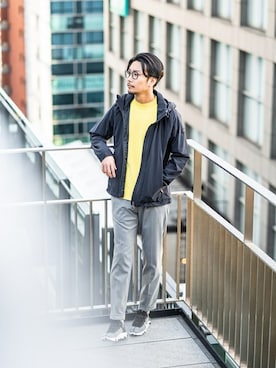 「TATRAS（タトラス）のアイテム（その他アウター）」を使った、miuraさん（メンズ・178cm）の冬コーディネート