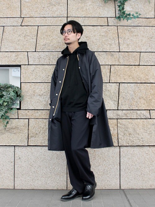 miura(EDIFICE新宿店)｜Barbourのステンカラーコートを使ったコーディネート - WEAR