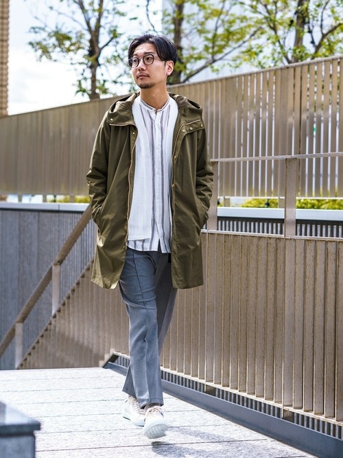 Miura Edifice新宿店 Edificeのステンカラーコートを使ったコーディネート Wear