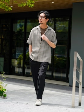 「COMMON PROJECTS（コモンプロジェクト）のアイテム」を使った、miuraさん（メンズ・178cm）の春コーディネート