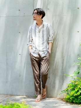 miuraさん（メンズ・178cm）の夏コーディネート