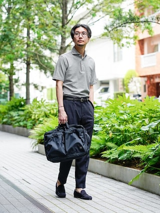 PORTER ✨️ エヴォ 3way リュック ビジネスバッグ ショルダー 黒 PORTER（ポーター）の「【LOWERCASE×PORTER for EDIFICE】別注 3