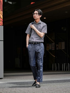 miuraさん（メンズ・178cm）の夏コーディネート