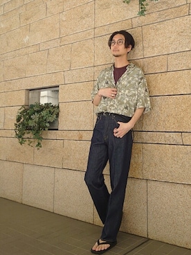 「BENCH（ベンチ）のアイテム」を使った、miuraさん（メンズ・178cm）の夏コーディネート