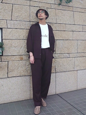 miuraさん（メンズ・178cm）の夏コーディネート