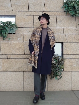 miuraさん（メンズ・178cm）の冬コーディネート