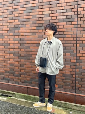 「CPCM（シーピーシーエム）のアイテム（その他アウター）」を使った、hiroyfnさん（メンズ・173cm）の春コーディネート