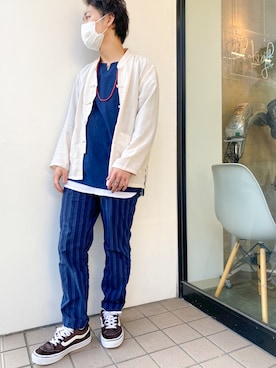 「アイテム（リング）」を使った、ひかり《相互》さん（メンズ・162cm・20代）の冬コーディネート