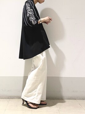 「KBF+」｜「アイテム（アクセサリー）」を使った、iriさん（レディース・156cm）の春コーディネート