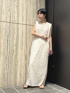 「KBF+」｜「アイテム（アクセサリー）」を使った、iriさん（レディース・156cm）の春コーディネート