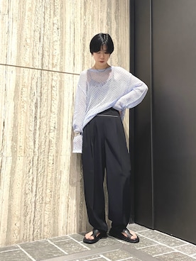 「KBF+」｜「アイテム（アクセサリー）」を使った、iriさん（レディース・156cm）の春コーディネート