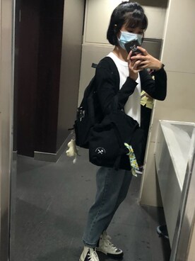 「Sassy（サッシー）のアイテム」を使った、カズナさん（レディース・160cm）の秋コーディネート