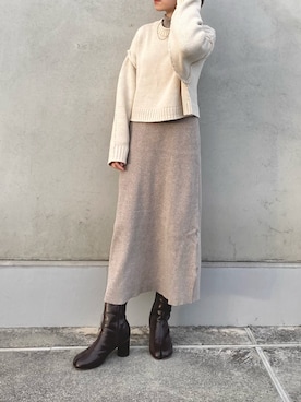 ayakaさん（レディース・153cm）の冬コーディネート