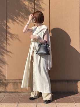 「StyleSea（スタイルシー）のアイテム（ワンピース/ドレス）」を使った、ayakaさん（レディース・153cm）の春コーディネート