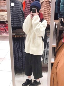 「SPINNS（スピンズ）のアイテム（ドレスシューズ）」を使った、プチプラのかぴばらさんさん（メンズ・163cm）の冬コーディネート