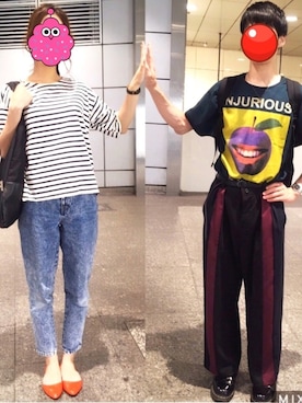 りょくちゃんさん(メンズ・170cm)の夏コーディネート