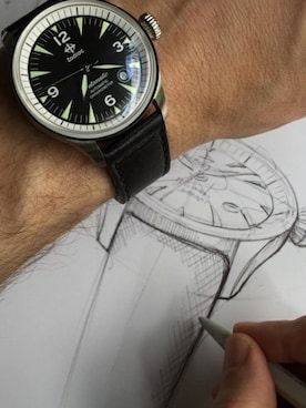 「ZODIAC（ゾディアック）のアイテム」を使った、Zodiac Watchesさん（メンズ・170cm）の秋コーディネート