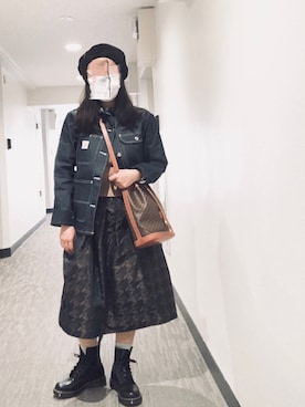 「POINTER（ポインター ）のアイテム」を使った、Chaccoさん（レディース・156cm）の春コーディネート
