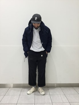 「Cape HEIGHTS（ケープハイツ）のアイテム」を使った、takuさん（メンズ・173cm）の冬コーディネート