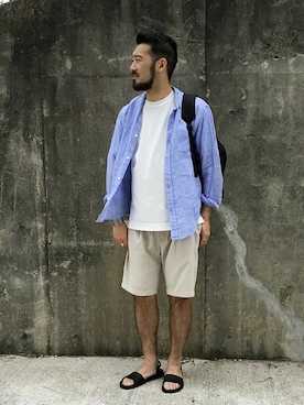 takuさん（メンズ・173cm）の夏コーディネート