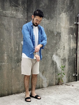 takuさん（メンズ・173cm）の夏コーディネート