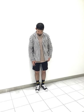 「ブリティッシュ」｜takuさん（メンズ・173cm）の夏コーディネート