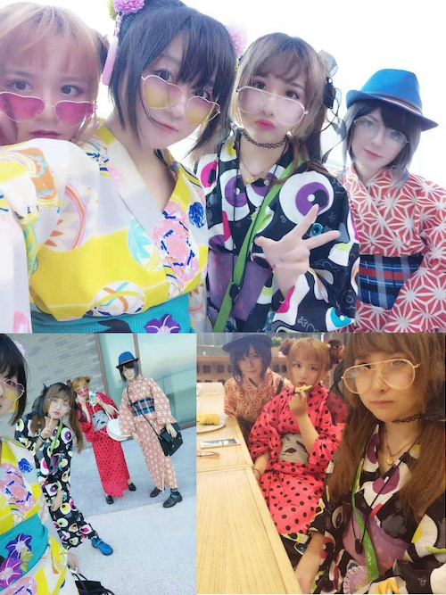 ふりふ（フリフ）の「浴衣「まりぼんぼん」（浴衣）」 - WEAR