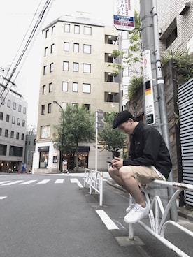 「代官山」｜福元啓佑さん（メンズ・170cm・20代）の夏コーディネート