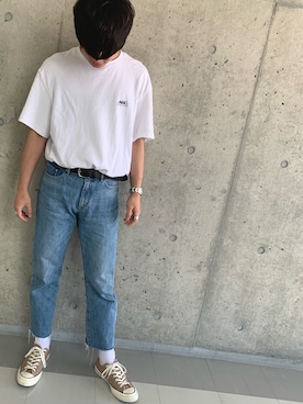 「ADER error（アーダーエラー）のアイテム」を使った、sugiさん（メンズ・177cm）の春コーディネート