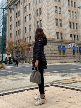 「COACH（コーチ）のアイテム」を使った、Maさん（レディース・172cm）の冬コーディネート