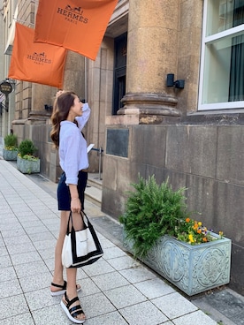 Maさん（レディース・172cm）の春コーディネート